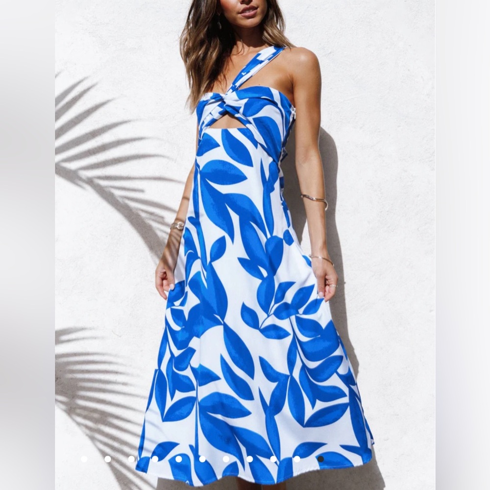 Petal and pup midi dress